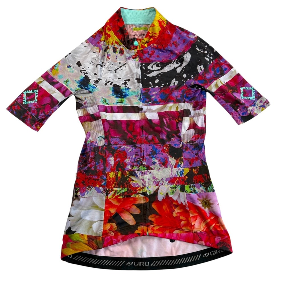 Giro Womens Chrono Elite Jersey Sz S Data Mosh Studio Collection - Picture 5 of 10